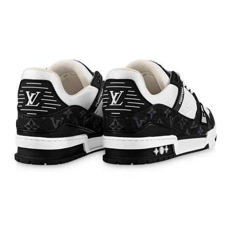 lv trainers black white|louis vuitton lv trainerwhite black.